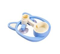 Pet Water Dispenser | Auto Refill Suction Cup Base Drinking Bowl | 18.5x15.5x5cm/7.28x6.1x1.97 Inches Kitten Spill Proof Water Dispenser For Indoor Outdoor