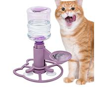 Pet Water Dispenser for Cat | Animals Hydration Bowl No Battery - Pet Water Dispenser Bowl,for Living Room Bedroom Balcony Garage Yard Garden Small to Large Breeds