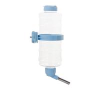 Pet Water Dispenser, No-Drip Automatic Feeder, Space-Saving Hanging Design, Transparent Bottle for Cat, Dog, Bunny, Ferret, Chinchilla, Small Animals, 11.81x4.57x4.57 Inches