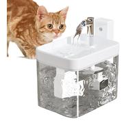 Pet Water Fountain - 16x11.5x12cm Automatic Cat Drinking Machine, PC Material, Quiet Pet Water Dispenser | Easy-to-Clean Fountain For Cats Dogs, Fresh Hydration Supply For Home Use
