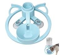Pet Water Fountain | Automatic Suction Cup Dispenser Feeder Dish
