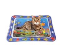 Pet Water Mat - Cat Water Sensory Mat, Cat Water Mat | Cats Sensory Water Mat, Summer Pet Water Bed Indoor Outdoor, Thickened Water Sensory Playmat with Fish for Pet