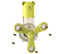 Pet Windmill Turntable Feeder, Colorful Cat Toy Dispenser, Interactive Treat Spinner, Rotating Design, Suction Cup Base, Mental Stimulation Play, Perfect for Indoor Cats, Kittens, 19x15x7.5cm