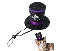 Pet Witch Hat, Halloween Cat Hat, Funny Spider Outfit Hats