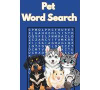 Pet Word Search: 60 Fun Pet-Themed Word Searches for Animal Lovers of All Ages