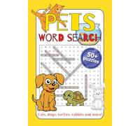 Pet Word Search Puzzle Book: Word Searches with Easy to Read Print Pets: Dogs, Cats, Rabbits and More | 6x9 inches, 110 pages | 50+ Puzzles… Gift for Vacations, Holidays and Free Times