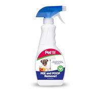 Pet Your Pet Removedor de orina y excremento, todo en uno, removedor de manchas y olores para mascotas con ingredientes derivados de plantas, quitamanchas y olores para tapicería, alfombras, cuero y