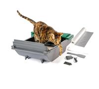 Pet Zone Smart Scoop - Caja de Arena automática, Caja de Arena autolimpiante, Caja de Arena para Gatitos sin recambios caros [Caja de Arena Grande Manos Libres automática, fácil de Limpiar, Funciona