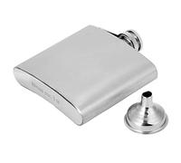 Petaca de acero inoxidable de 150 ml, botella de whisky portátil con embudo para hombre, petaca de viaje a prueba de fugas para acampada y pesca