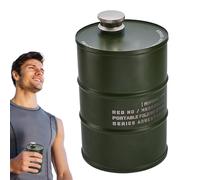 Petaca para licores | Botella antigoteo - Botella de acero inoxidable de 750 ml para uso al aire libre reuniones camping senderismo viaje trabajo y picnic