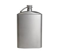 Petaca portátil de 260 ml/200 ml botella de vino portátil para acampada y aventura al aire libre con tapa de rosca