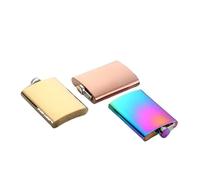 Petaca portátil de acero inoxidable de 8 onzas con tapa, embudo, botella de vino (oro rosa)