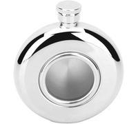 Petaca portátil, Frasco creativo de acero inoxidable 304 for licor vino y alcohol for mujeres, niñas, hombres, fiesta, tamaño mano, Flask-5OZ