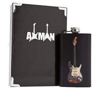 Petaca Rory Gallagher con caja de regalo | 6 0z acero inoxidable | Obra original