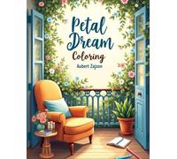 Petal Dream Coloring: new adult coloring books 2026,new coloring books 2026,adult coloring book spring themes,stress relief spring coloring book,peaceful spring coloring book.