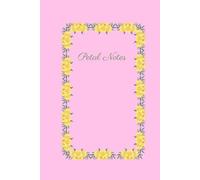 Petal Notes | Pink Floral Notebook | 6x9 inch | 120 Lined Pages Journal