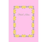 Petal Notes | Pink Floral Notebook | 7x10 inch | 120 Lined Pages Journal