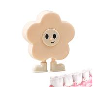 Petal Shaped Tooth Box - Organizer Storage Case, Tooth Keeper for Memories, Cute Teeth Holder, Children’s Teeth Storage Box with Tweezer Set, Kids Toothed Container for Nightstand, Birthday, Nursery