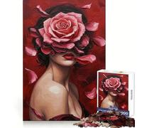 Pétalos de Pasión - Rompecabezas de 1000 Piezas para Adultos Fortalece la Memoria Momentos cálidos Bordes limpios (50x75cm)