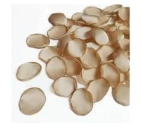 Pétalos de rosa artificiales, Pétalos De Rosa Artificiales Multicolor 4 cm 50 O 100 uds(Champagne,50Pcs)