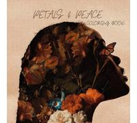 Petals and peace: Anxiety relief adults coloring book