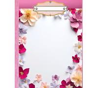 PETALS FLORAL FLOWER ART DESIGN * CORNELL NOTES SYSTEM COLLEGE COURSE NOTEBOOK+Address/CellPhone-Sorority Ladies Girls Womens Travel Journal Diary: ... Homeschool High School Ivy League University