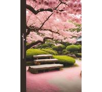 Petals of Peace: Sakura Gratitude and Reflection Journal | for Teens and Adults | Pink Cherry Blossoms: 120 alternating daily prompt and lined pages, ... blossom endpapers, self care diary, gift idea