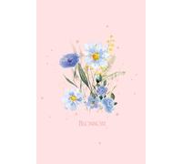 Petals & Pages (Petal Bloom): 120 pages, grid notebook, size 6 x 9 inches