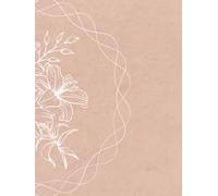 Petals & Pages: Pink Pastel Soft Floral Feminine Daily Page Journal