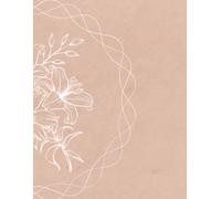 Petals & Pages: Pink Pastel Soft Floral Feminine Daily Page Journal