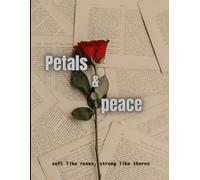 petals & peace-writing journal:90GSM,ruled,paperback