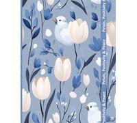Petals, Positivity & Peace Spring Notebook
