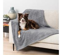 PetAmi Manta Impermeable y esponjosa para Perros medianos y Grandes, Manta de Sherpa Suave y cálida a Prueba de orina para Mascotas, Manta Reversible para Cama de Gato, Protector de sofá, Almohadilla