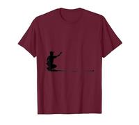 Petanca Camiseta, Hombre, Granate, 3XL