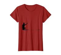 Petanca Camiseta, Mujer, Arándano, XS