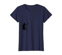 Petanca Camiseta, Mujer, Azul Marino, XL