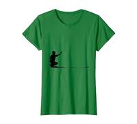 Petanca Camiseta, Mujer, Verde Kelly, 3XL