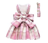 PETCARE Juego de correas para perros pequeños, gatos y niñas, lindos vestidos de princesa para primavera, verano, conejo, conejo, ropa de Chihuahua Yorkies