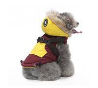 PETCUTE Abrigo Con Capucha Para Perros, Chaqueta Cálida De Invierno Con Forro Polar, Ajustable Con Arnés, Ropa Para Mascotas A Prueba De Viento Para Pequeños