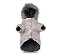 PETCUTE Abrigo de Invierno para Perros Forro Polar Cálido Impermeable y Resistente al Viento Traje para Mascotas