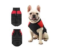 PETCUTE Abrigo de Invierno para Perros,Ropa de Invierno Cálida para Cachorros,Chaqueta Impermeable para Perros con Anilla en D Resistente,Cremallera,Ropa para Mascotas para Climas Fríos,2XL