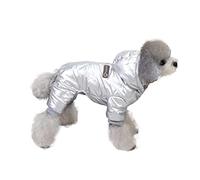 PETCUTE Abrigo Impermeable para Perros Chaqueta cálida de Invierno,Chaqueta para Perros con Forro Polar,Windproof Ropa para Mascotas,Abrigo con Capucha para Perros Pequeñas, Medianas y Grandes