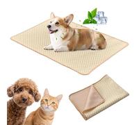 PETCUTE Alfombra Refrescante para Perro,Alfombrilla de Refrigeración para Perros,Lavable,Duradera,Alfombrilla No Tóxicas Refrescante para Mascotas,Ideal para Usar en Casa,2XL