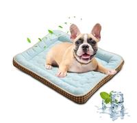 PETCUTE Alfombra Refrescante para Perro Gato,Lavable Acogedor Manta Refrescante Perro For Carro,Antideslizante Alfombrilla de Refrigeración para Mascotas,Colchoneta Refrigerante para Perros