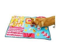 PETCUTE Alfombra Snuffle para Perro tapete olfativa Perros Alfombrilla de Entrenamiento para Perros Alfombrilla forrajeador Perros 105x70cm