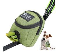 PETCUTE Bolsa de Golosinas para Perros,Duradero Dispensador de Bolsas de Residuos de Mascotas con Clip,Bolsillos,Bolsa de Entrenamiento para Perros con Dispensador de Bolsas de Caca,para Viajes