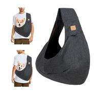 PETCUTE Bolsa de Transporte para Perro Pequeño de 6kg,Cómodo y Duradero Transportín para Perros con Cinturón De Seguridad,Bolso Bandolera para Perros con Bolsillo,Paseos al Aire Libre,Viajes,Compras