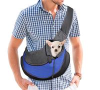 PETCUTE Bolsa para Perros pequeños y medianos Transportín para Perros Bolsa Bandolera de Transporte para Perros de Viaje