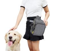 PETCUTE Bolsas de Golosinas para Perros,Bolsa de Entrenamiento Ligera para Mascotas con Correa para el Hombro,Bolsa de Entrenamiento para Perros con Clip,para Caminatas al Aire Libre,Correr