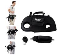 PETCUTE Bolso de Hombro para Mascotas,Arnés de Elevación para Perro con Bandolera,Bolsillo,Transpirable,Ajustable,Bolso Bandolera para Perros,Cachorros,Gatitos,Arnes de Transporte para Perros